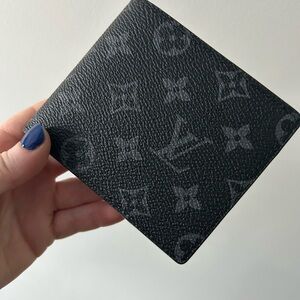Louis Vuitton Monogram Black Card Holder